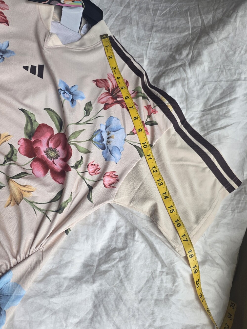 Adidas X Farm Rio Premium Floral Print Maxi Dress - Picture 15 of 15